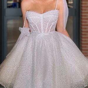 Sparkling White Dress